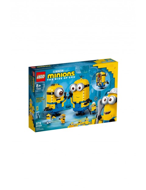 LEGO® Minions 75551 Minionki z klocków i ich gniazdo wiek 8+