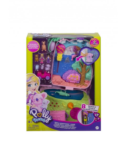 Polly Pocket Kompaktowa torebka Koala zestaw wiek 4+