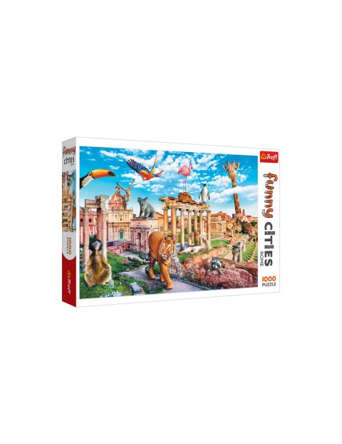 Puzzle 1000 Funny Cities - Dziki Rzym