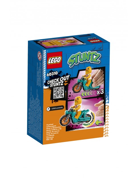 LEGO City 60310 Motocykl kaskaderski z kurczakiem wiek 5+