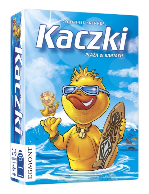  Gry dziecięce - Kaczki Gra karciana Gry do plecaka wiek 8+