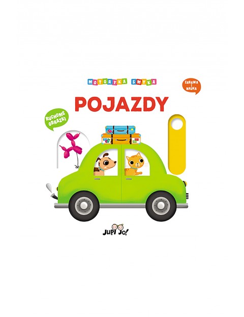 Książka "Pojazdy. Motoryka smyka" 2+