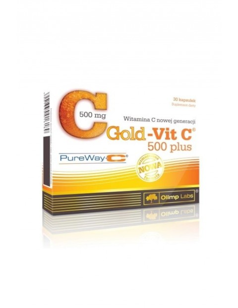 Gold Vit C 500 Plus (Pure Way C)- 30 kapsułki  TOP