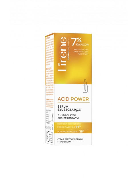 Lirene Acid Power Serum złuszczające 30 ml