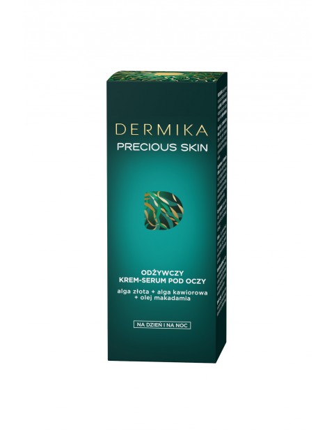 DERMIKA PRECIOUS SKIN Odżywczy krem-serum pod oczy - 15ml