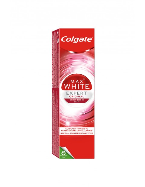 Colgate Max White Expert Original Pasta do zębów z profesjonalnym składnikiem wybielającym 75ml