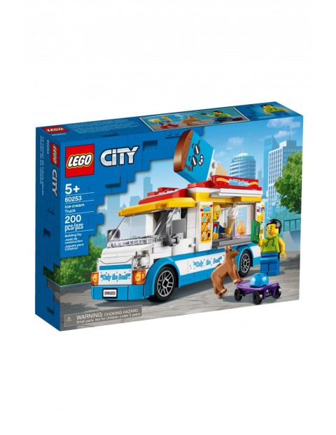 Lego City - Furgonetka z lodami 60253 - 200 elementów wiek 5+