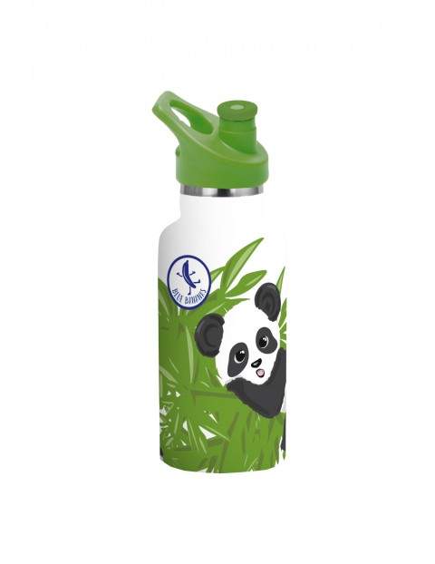 Butelka ze stali nierdzewnej- bidon Panda 350ml