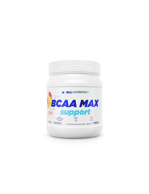 Suplementy diety - Allnutrition Bcaa Max Support 500 g Tropical