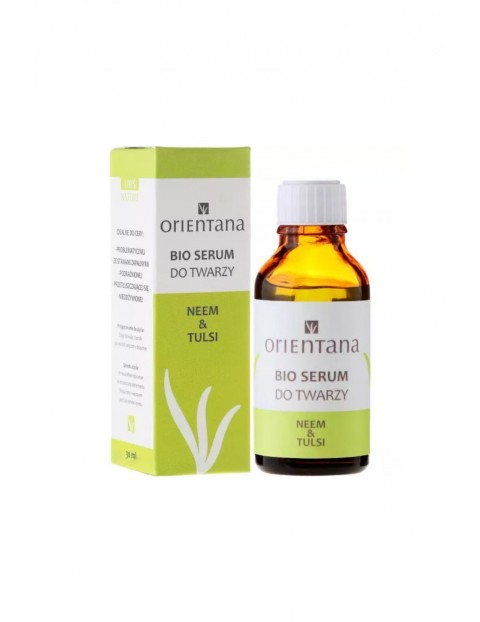 Orientana BIO serum do twarzy NEEM & TULSI, 30ml