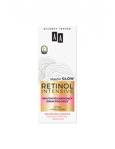 AA Retinol Intensive multiwygładzający krem pod oczy lifting+sprężystość 15 ml