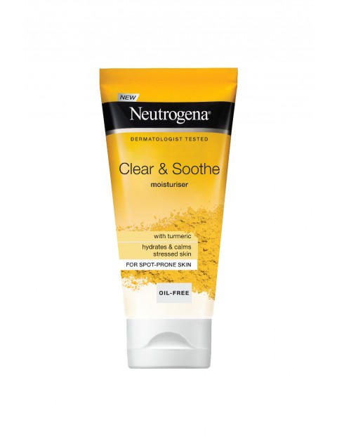 Neutrogena Clear & Soothe Krem do twarzy z kurkumą - 75 ml