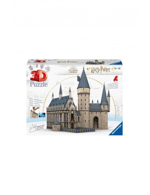 Puzzle 3D Budynki, Zamek Hogwarts Harry Potter