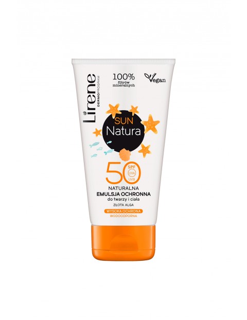 Lirene Sun Natura Naturalna emulsja ochronna SPF 50 120 ml