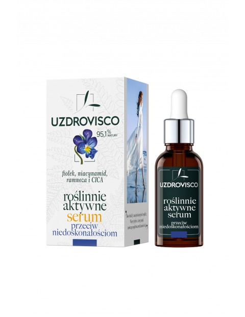 Uzdrovisco Fiołek Roślinnie aktywne serum przeciw niedoskonałościom 30 ml