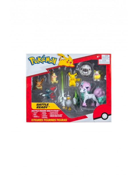 Pokemon Zestaw 8 figurek do bitwy Pokemonów 