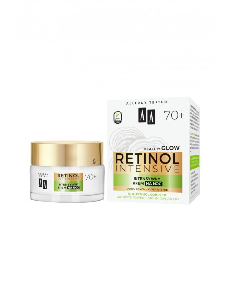 AA Retinol Intensive 70+ intensywny krem na noc odbudowa i odżywienie 50 ml