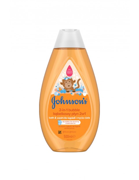 Johnson's Bubble bąbelkowy płyn do mycia ciała i włosów - 500 ml