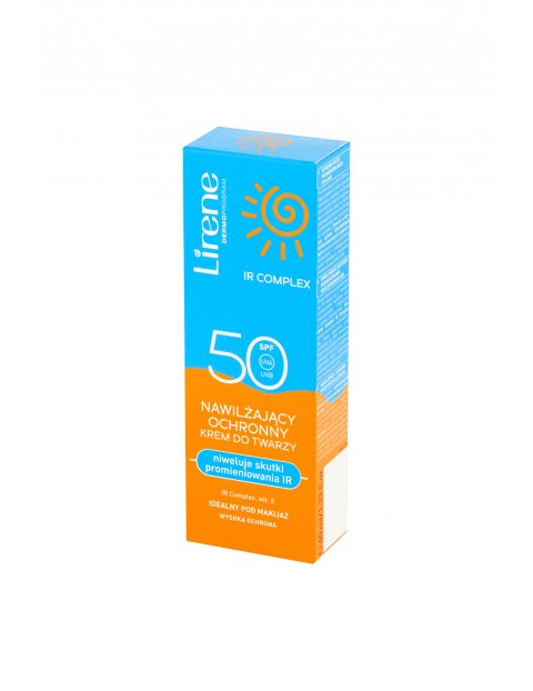 Lirene Nawilżający ochronny krem do twarzy SPF 50 40ml