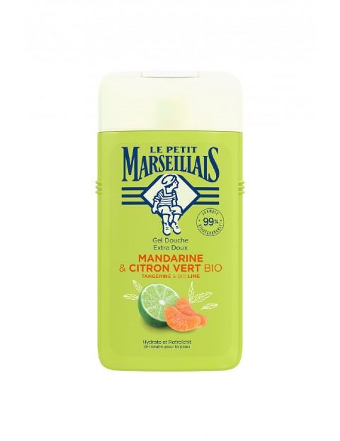 Le Petit Marseillais żel pod prysznic mandarynka/limonka bio - 250 ml