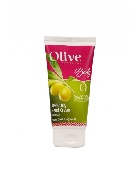 Olive Restoring Hand Cream regenerujący krem do rąk z organiczną oliwą z oliwek -150 ml 