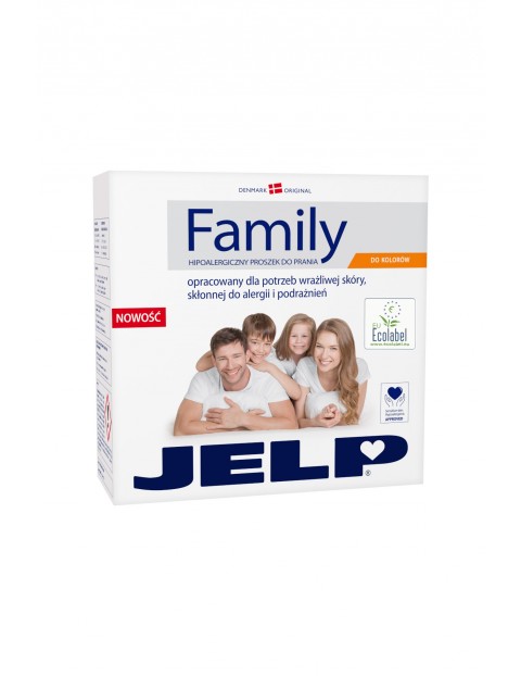 JELP Family Proszek 2,24kg do koloru – certyfikat Ecolabel