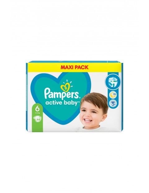 Pampers Active Baby, rozmiar 6, 44 pieluszek, 13-18kg