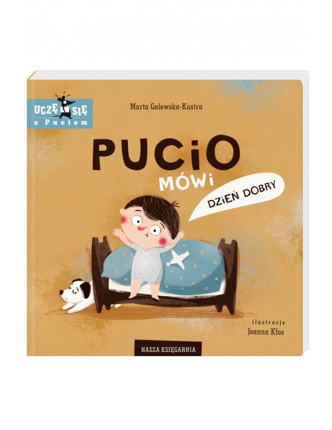 Książka "Pucio mówi dzień dobry"