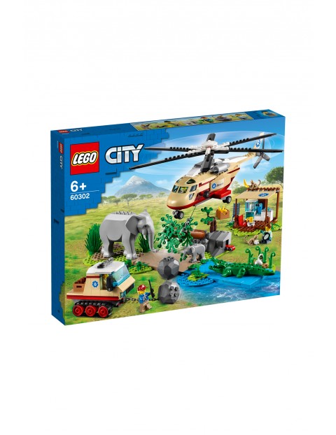 LEGO City - Na ratunek dzikim zwierzętom -  525el wiek 6+