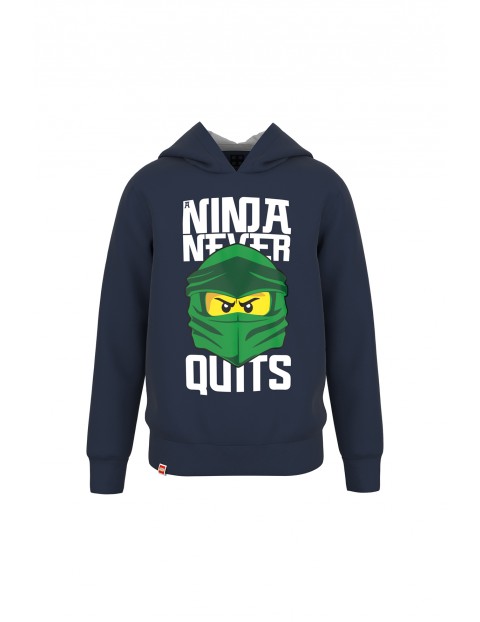 Bluza z kapturem LEGO NINJAGO granatowa