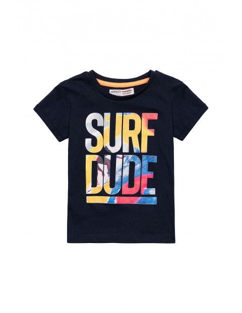 T-shirt chłopięcy bawełniany Surf Dude