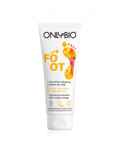 OnlyBio Foot Naturalnie odżywczy balsam do stóp