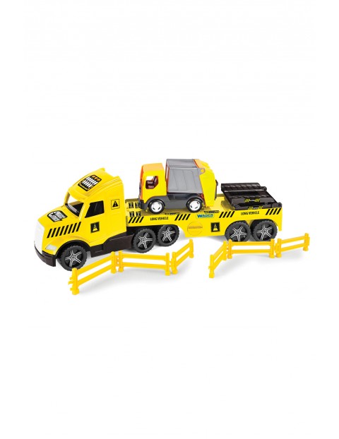 Magic Truck Technic laweta ze śmieciarką 3+