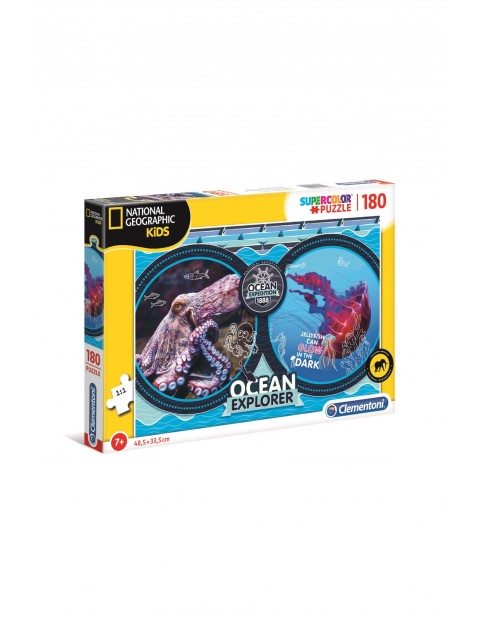 Puzzle National Geographic Wyprawa oceaniczna - 180 el wiek 7+