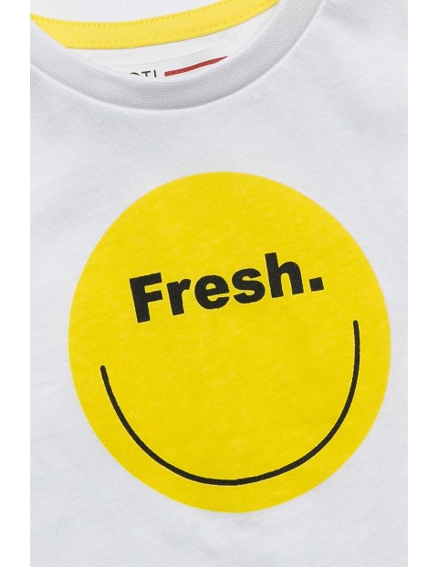 T-shirt niemowlęcy bawełniany Fresh