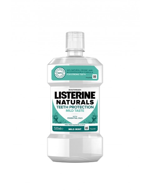 Płyn do higieny jamy ustnej Listerine Naturals Teeth Protection - 500 ml