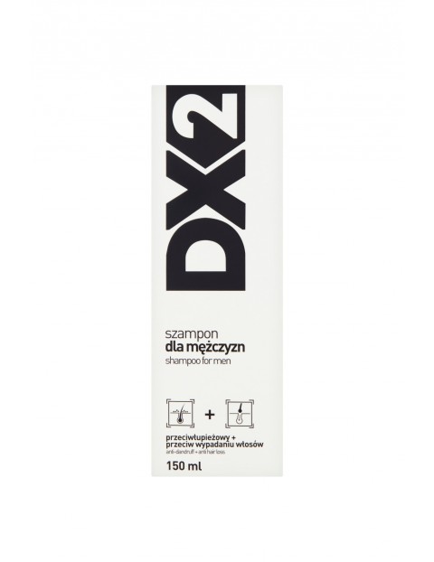 DX2 Szampon dla mężczyzn przeciwłupieżowy + przeciw wypadaniu włosów 150 ml