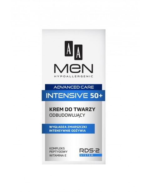 AA Men Advanced Care Intensive 50+ Krem do twarzy odbudowujący 50 ml