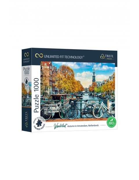 Puzzle TREFL PRIME 1000 elementów - Amsterdam jesienią