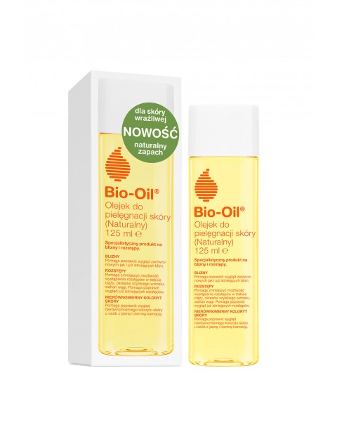 Bio-Oil Olejek Naturalny do skóry wrażliwej na blizny i rozstępy 125 ml