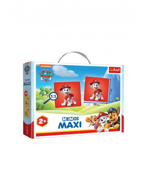 Gra dla dzieci - Memos Maxi Paw Patrol wiek 2+