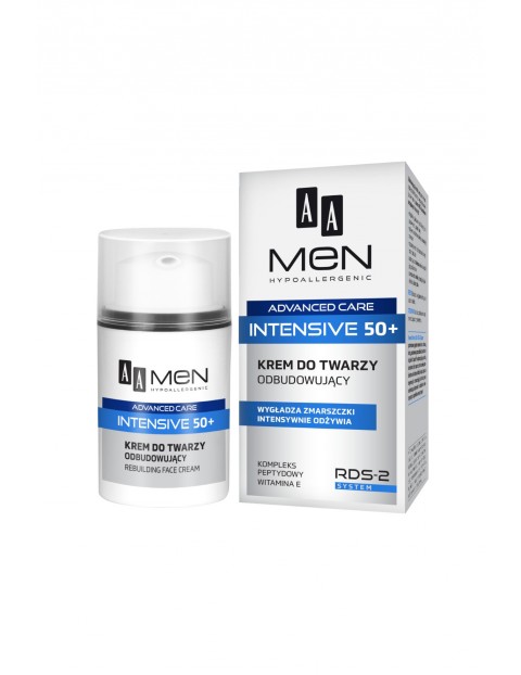 AA Men Advanced Care Intensive 50+ Krem do twarzy odbudowujący 50 ml