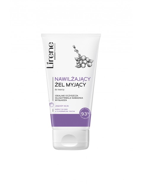 Lirene Nawilżający żel myjący do twarzy 150 ml