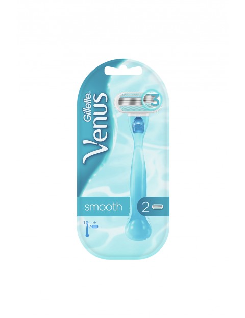 Gillette Venus Smooth Maszynka do golenia dla kobiet + 1 ostrze Wymienne