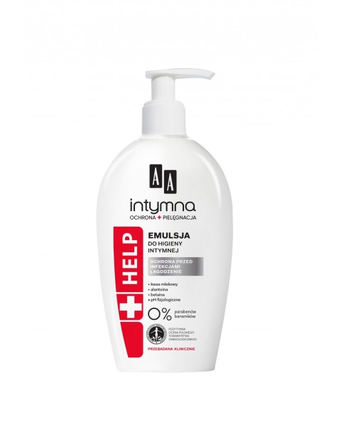 AA Intymna Ochrona&Pielęgnacja emulsja do higieny intymnej Help 300 ml