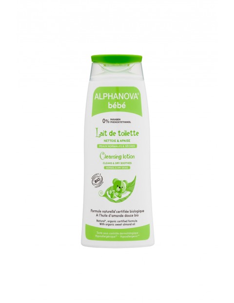 Organiczne mleczko do mycia dla dzieci Alphanova - 200ml