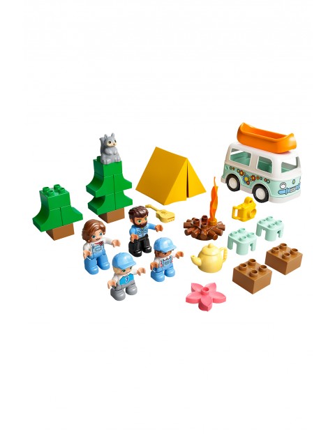 LEGO DUPLO Town - Rodzinne biwakowanie 10946 - 30 elementów, wiek 2+