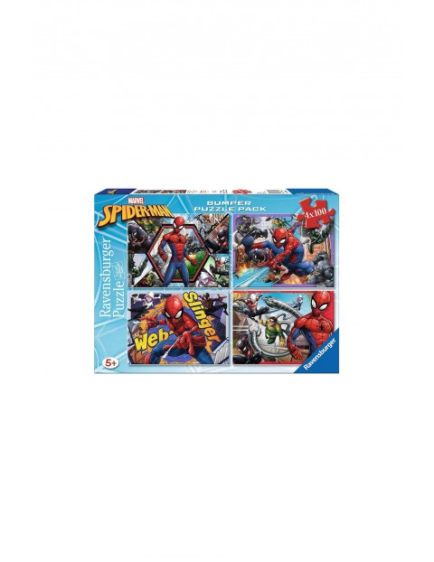 Puzzle  Spider Man 4x100 elementów 