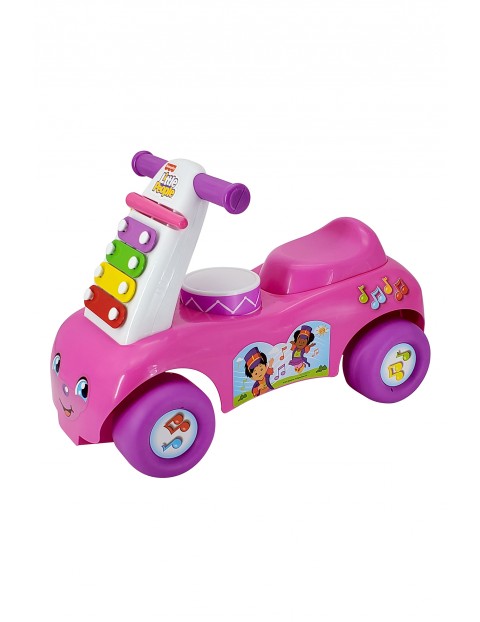 Mój pierwszy muzyczny jeździk  Fisher Price RÓŻOWY