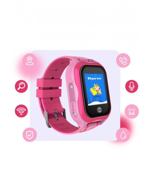 Zegarek KIDS WATCH See Me KW-300 PINK